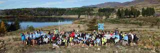Students gift mahi to conservation in the Lake Ohau Basin